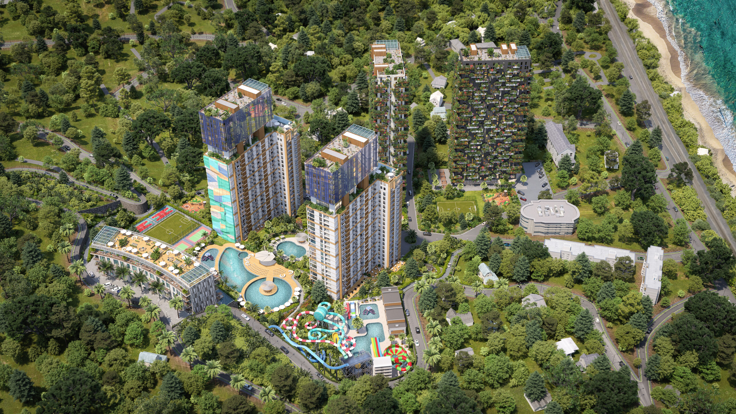 Mercure Hotel Aquapark Batumi - Exterior Facade